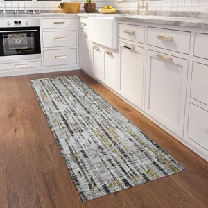 Winslow Grey 2\'6\" x 8\' Runner Rug