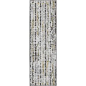 Winslow Grey 2\'6\" x 8\' Runner Rug