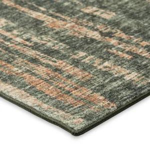 Winslow Olive 2\'6\" x 12\' Runner Rug