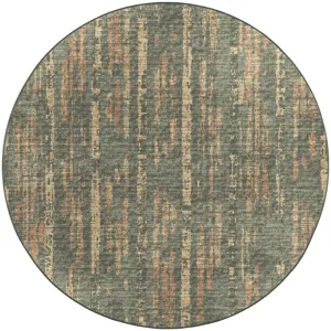 Winslow Olive 10\' x 10\' Round Rug