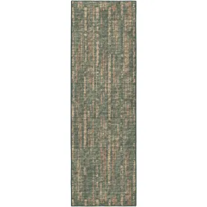 Winslow Olive 2\'6\" x 12\' Runner Rug