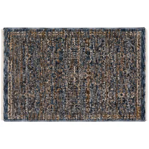 Yarra Navy 1\'8\" x 2\'6\" Rug