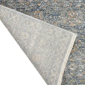 Yarra Navy 2\'3\" x 7\'10\" Runner Rug