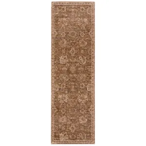 Yarra Chocolate 2\'3\" x 7\'10\" Runner Rug