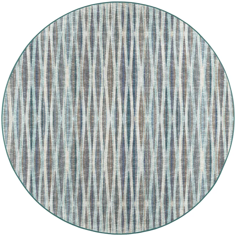 Amador Mist 8\' x 8\' Round Rug