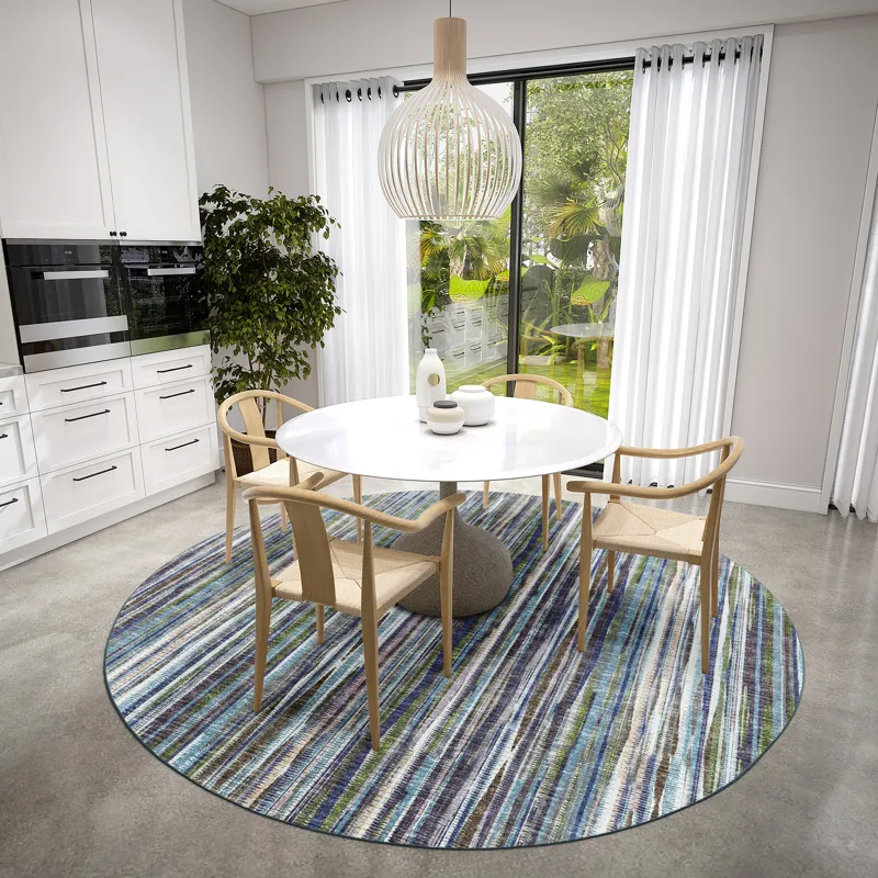 Amador Violet 8\' x 8\' Round Rug