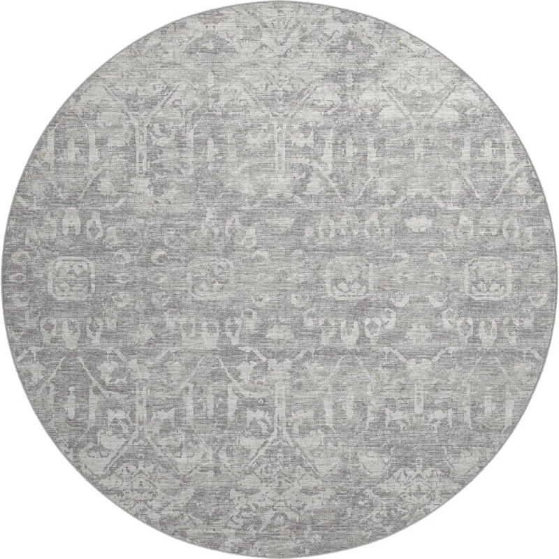 Aberdeen Flannel 8\' x 8\' Round Rug