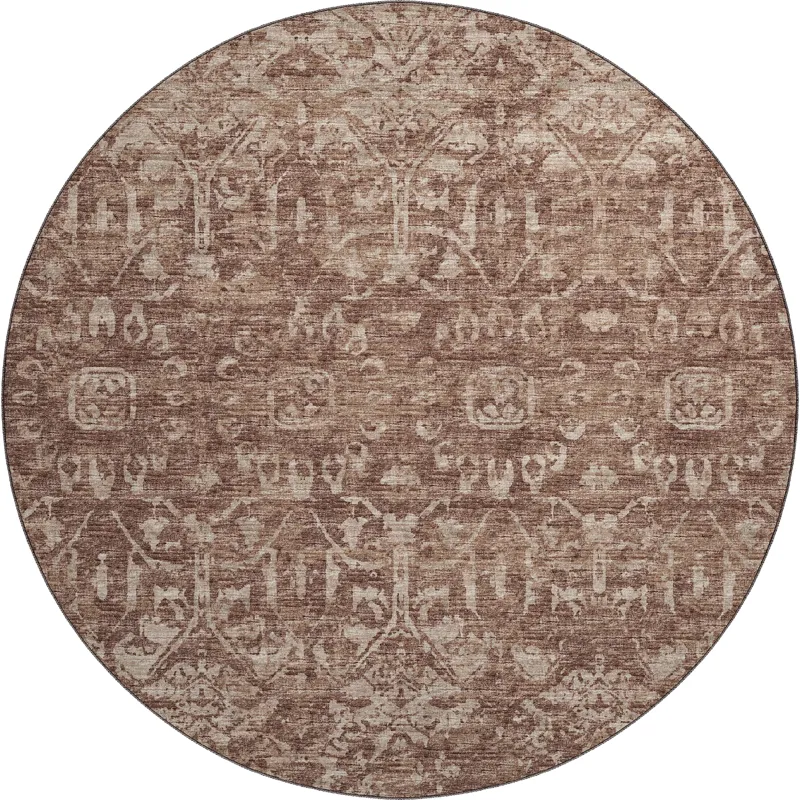 Aberdeen Mink 8\' x 8\' Round Rug
