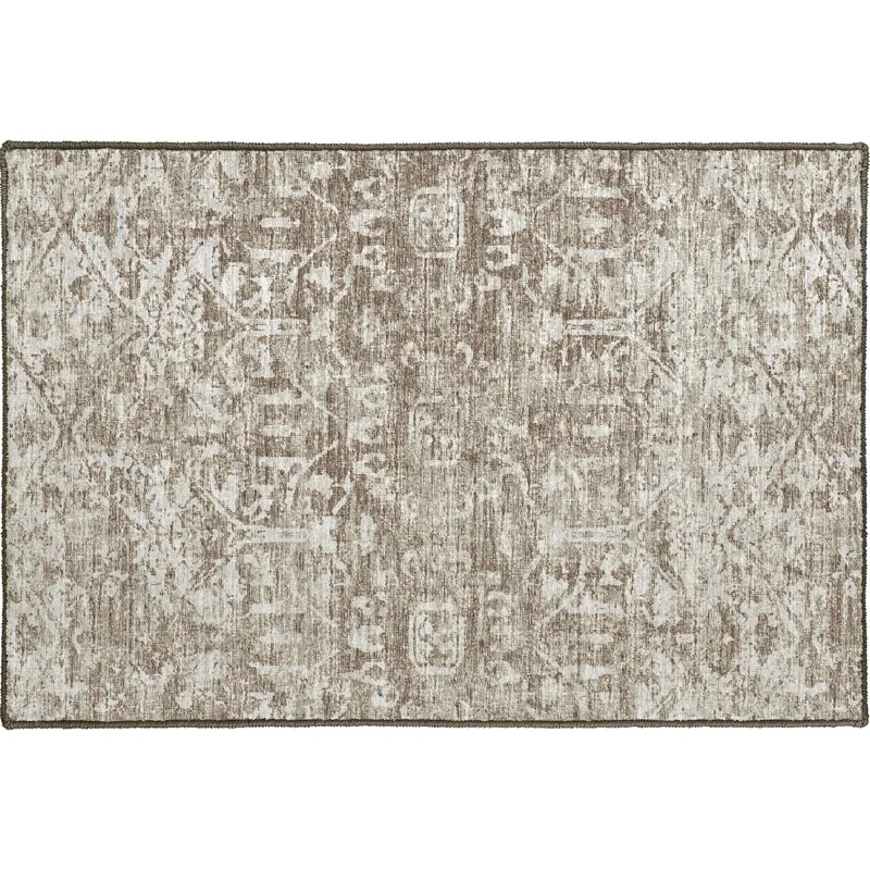 Aberdeen Mushroom 1\'8\" x 2\'6\" Rug