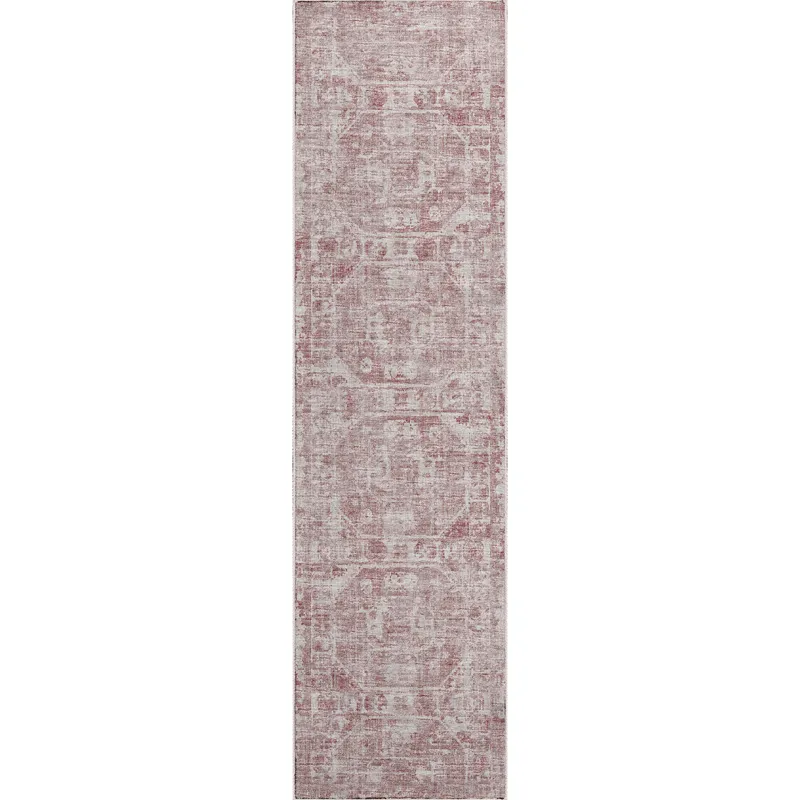 Aberdeen Rose 2\'3\" x 7\'6\" Runner Rug