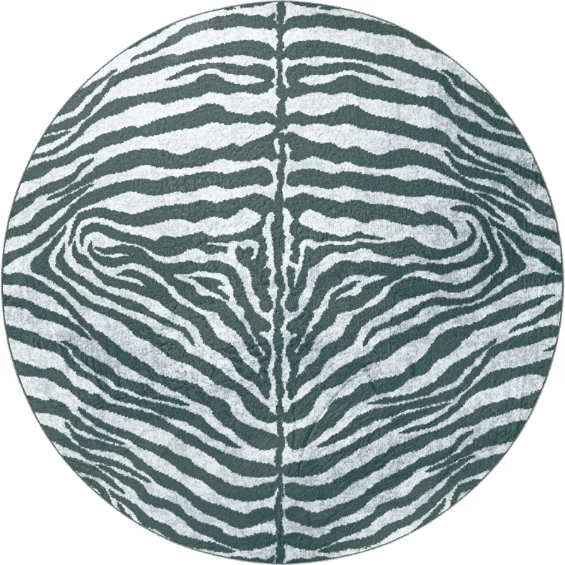 Akina Flannel 8\' x 8\' Round Rug