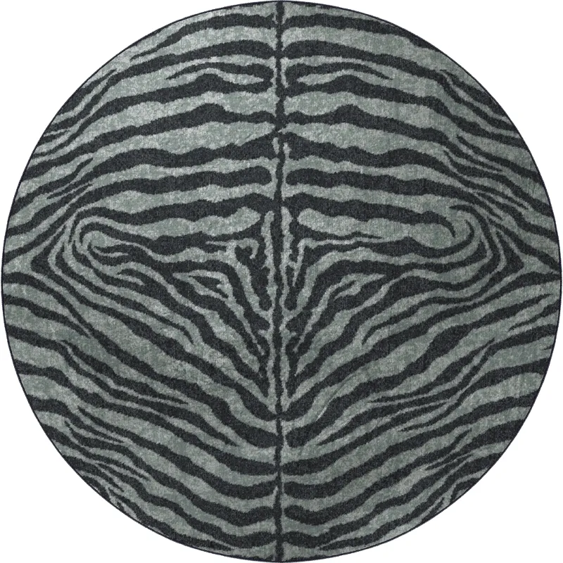 Akina Midnight 8\' x 8\' Round Rug