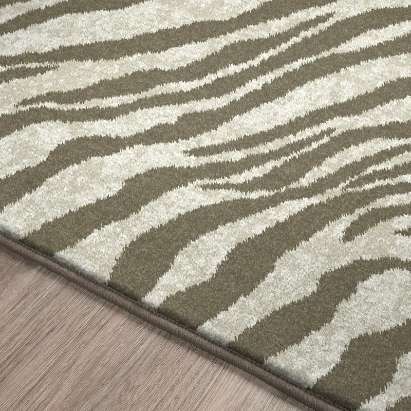 Akina Mocha 2\'3\" x 7\'6\" Runner Rug