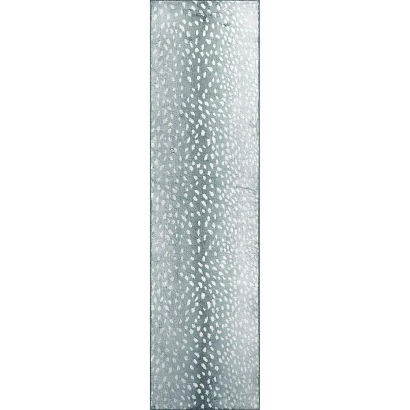 Akina Flannel 2\'3\" x 7\'6\" Runner Rug