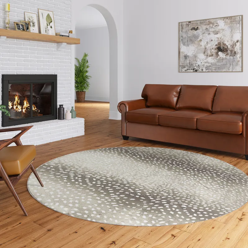 Akina Stone 8\' x 8\' Round Rug