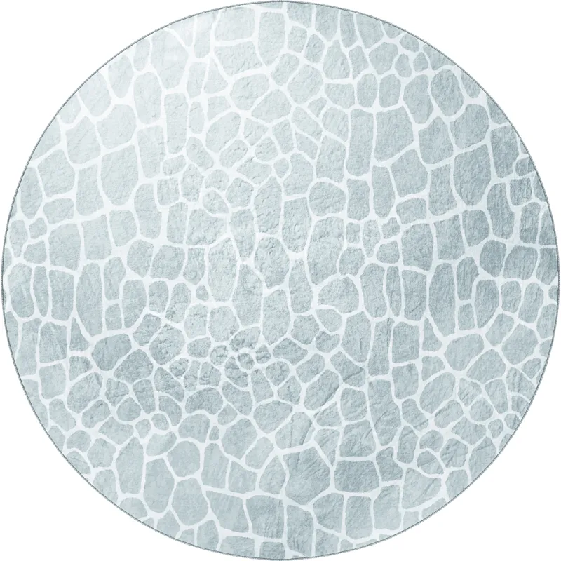 Akina Flannel 8\' x 8\' Round Rug