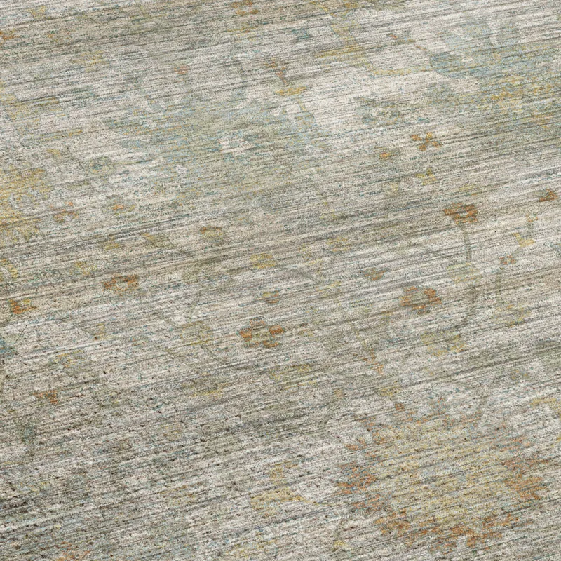 Machine Washable Aristo Ivory 8\' x 10\' Rug