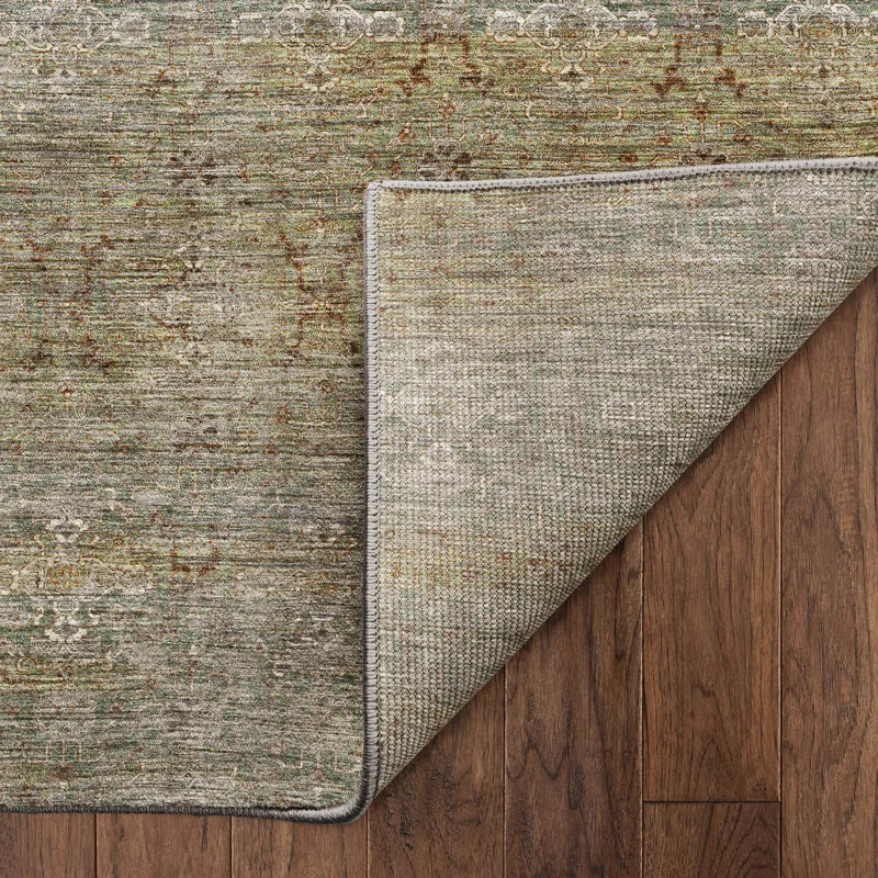 Machine Washable Aristo Basil 10\' x 14\' Rug