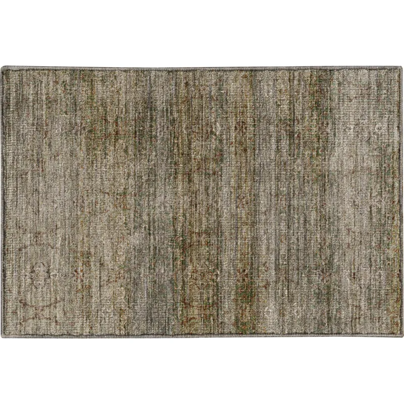 Machine Washable Aristo Basil 1\'8\" x 2\'6\" Rug