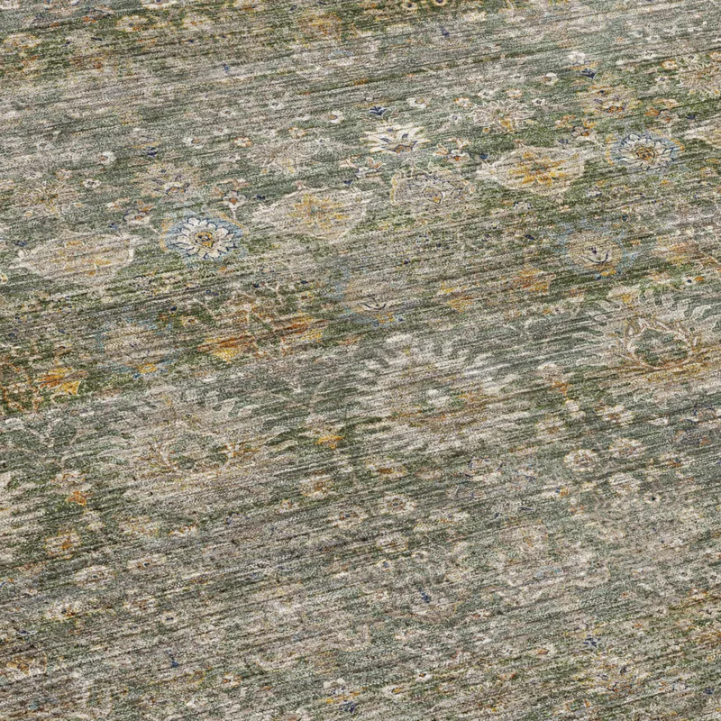 Machine Washable Aristo Basil 2\'6\" x 3\'10\" Rug