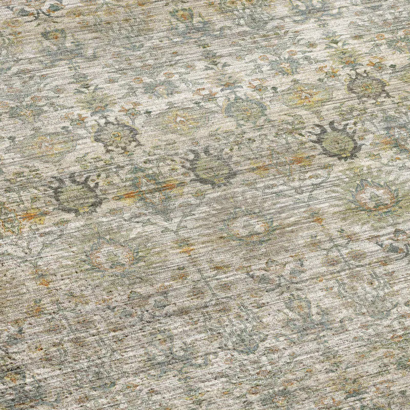 Machine Washable Aristo Ivory 10\' x 14\' Rug