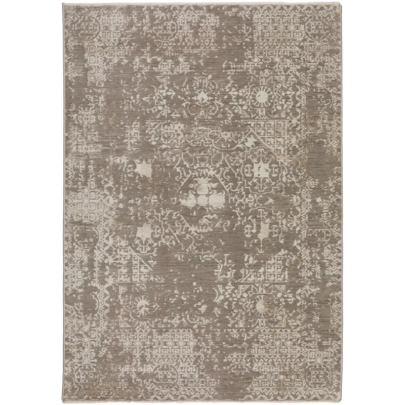 Antalya Silver 3\'3\" x 5\'3\" Rug