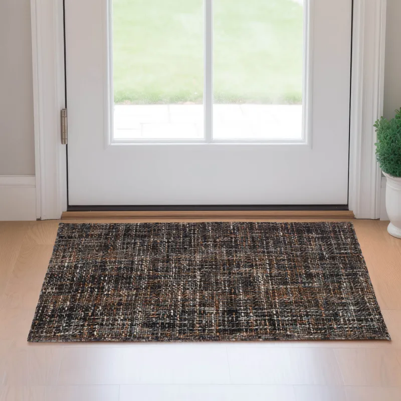 Abruzzo Black 2\' x 3\' Rug