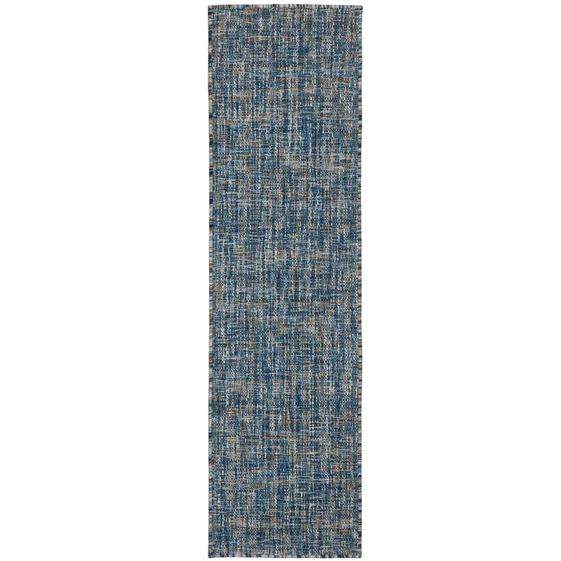 Abruzzo Blue 2\'3\" x 7\'6\" Runner Rug