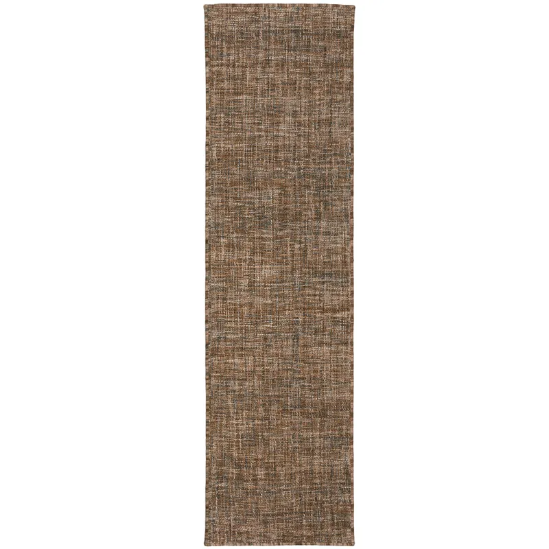 Abruzzo Chocolate 2\'3\" x 7\'6\" Runner Rug
