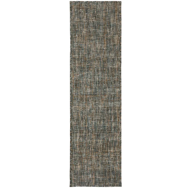 Abruzzo Gray 2\'3\" x 7\'6\" Runner Rug