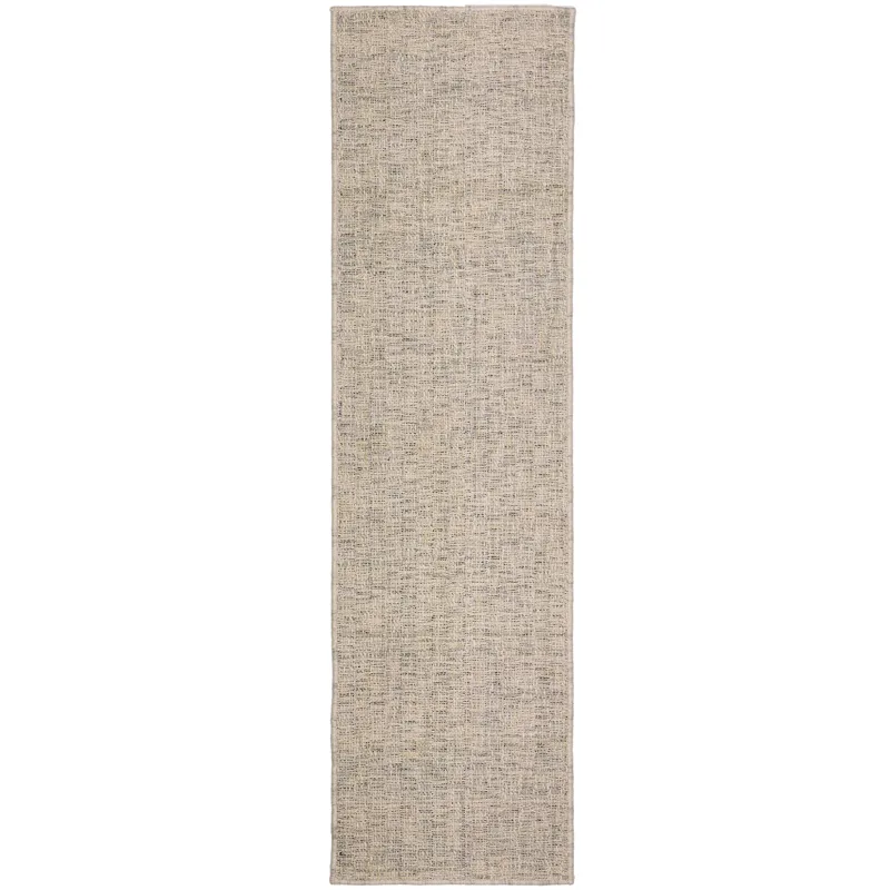 Abruzzo Ivory 2\'3\" x 7\'6\" Runner Rug
