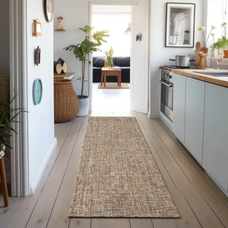 Abruzzo Putty 2\'3\" x 7\'6\" Runner Rug