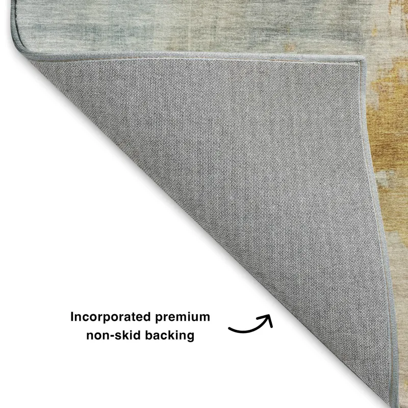 Luxury Washable Indoor/Outdoor Bresca Linen 2\'6\" x 3\'10\" Rug