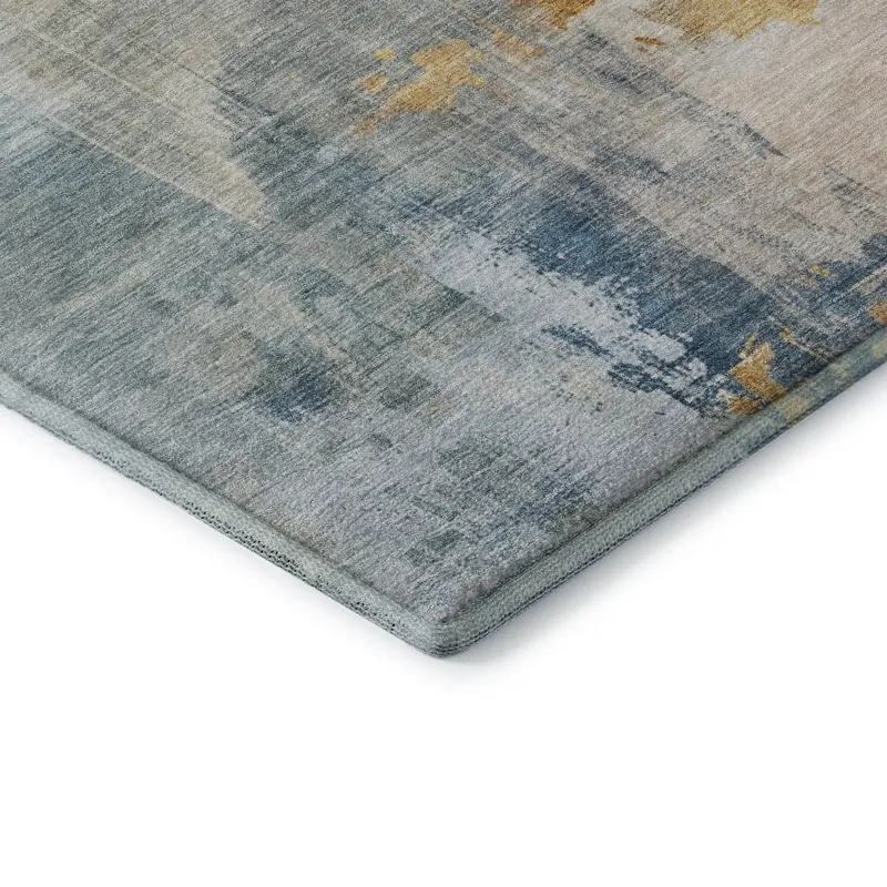 Luxury Washable Indoor/Outdoor Bresca Linen 2\'6\" x 3\'10\" Rug