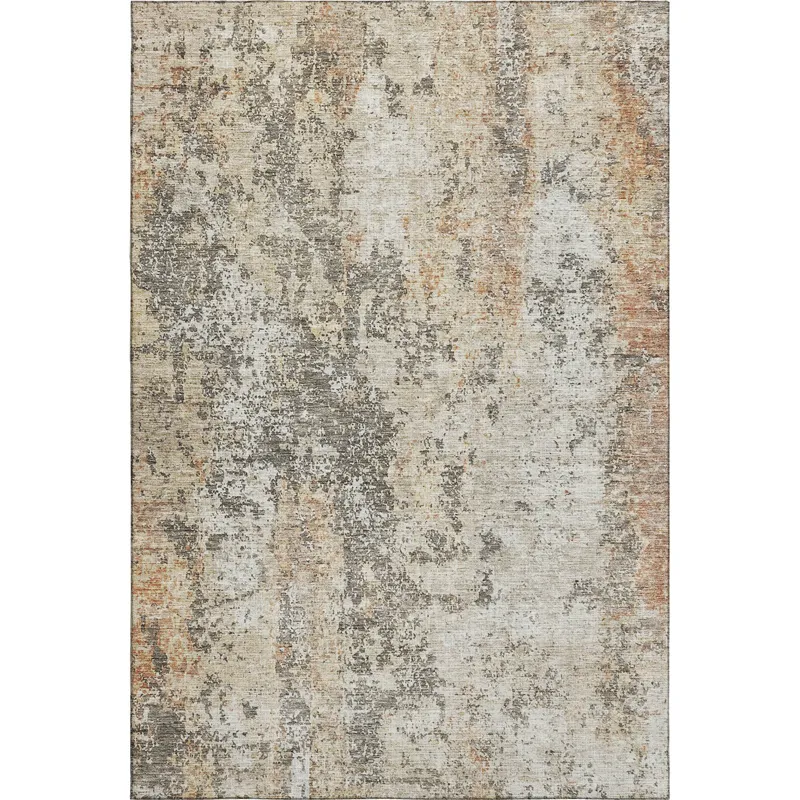 Luxury Washable Indoor/Outdoor Bresca Terracotta 8\' x 10\' Rug