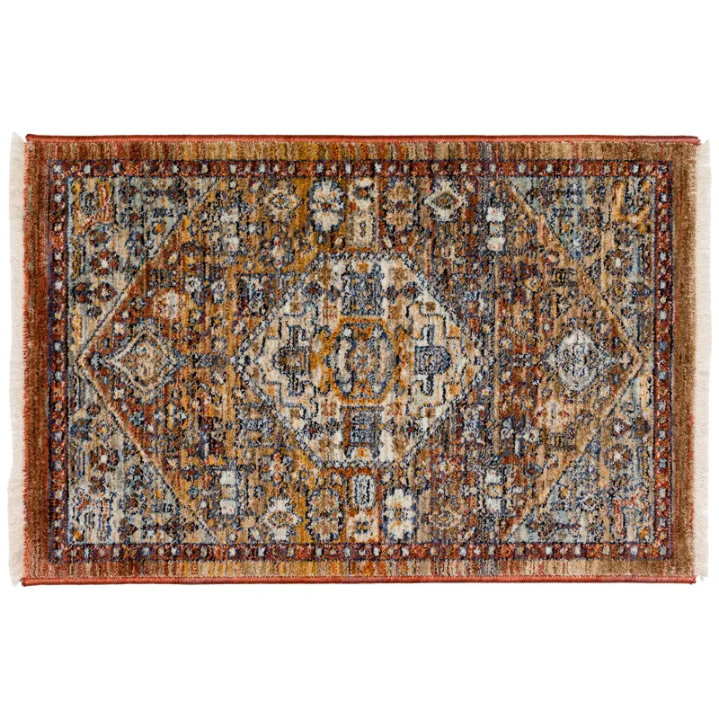 Bergama Paprika 1\'8\" x 2\'6\" Rug