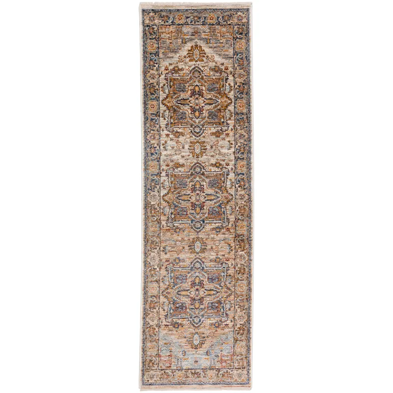 Bergama Riverview 2\'3\" x 7\'10\" Runner Rug