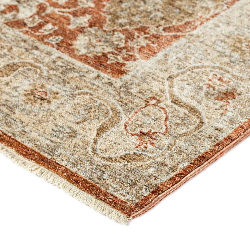 Bergama Paprika 2\'3\" x 7\'10\" Runner Rug
