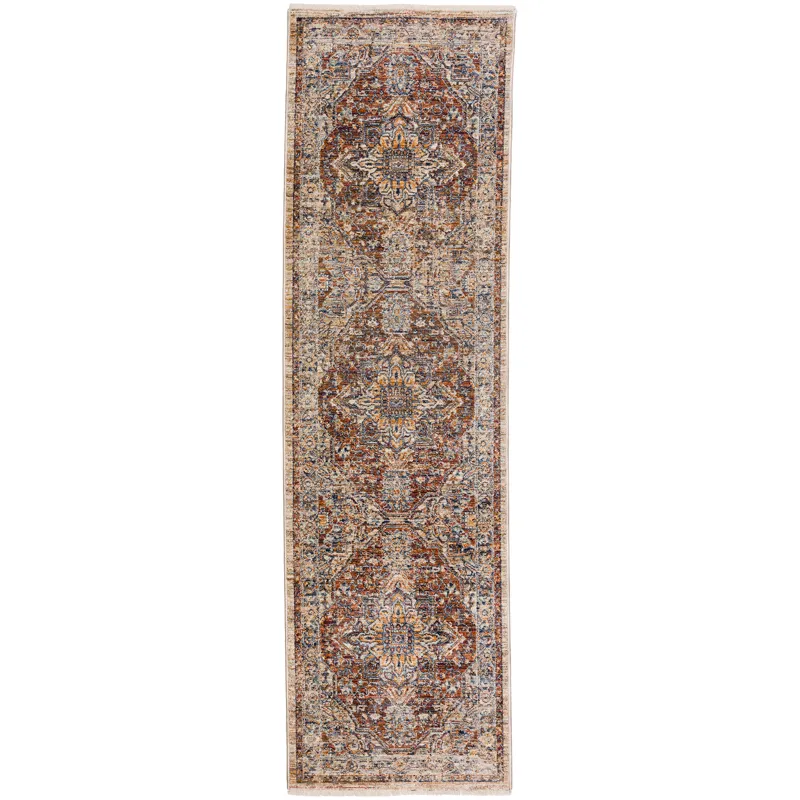 Bergama Spice 2\'3\" x 7\'10\" Runner Rug