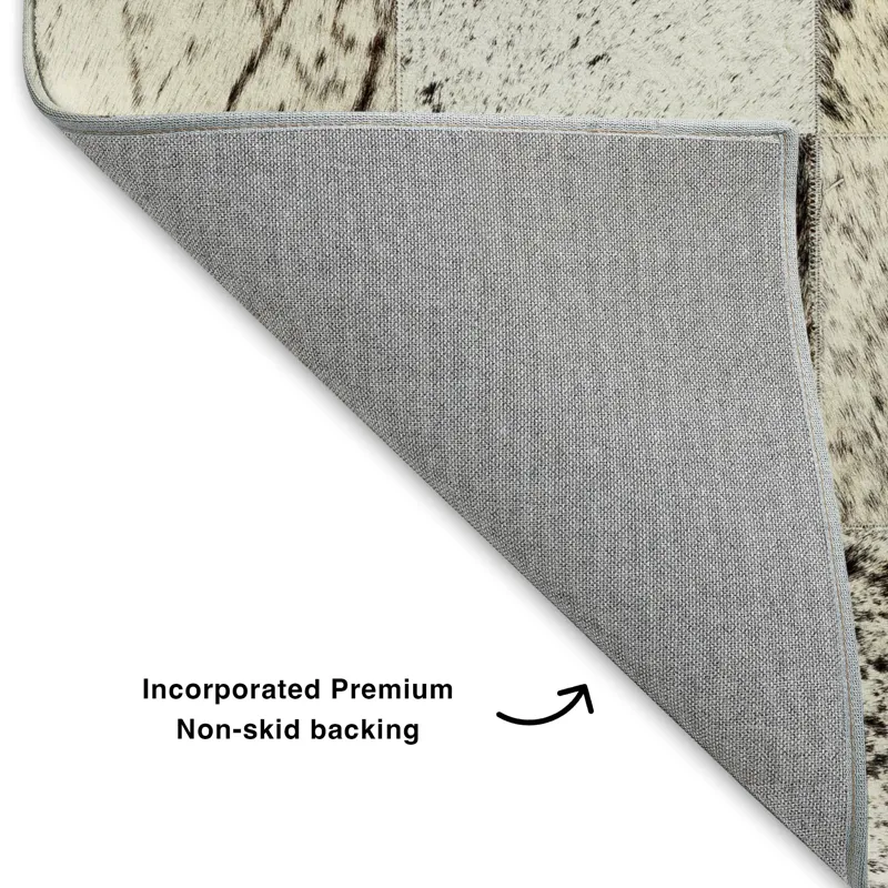 Luxury Washable Indoor/Outdoor Bozeman Cream 9\' x 12\' Rug