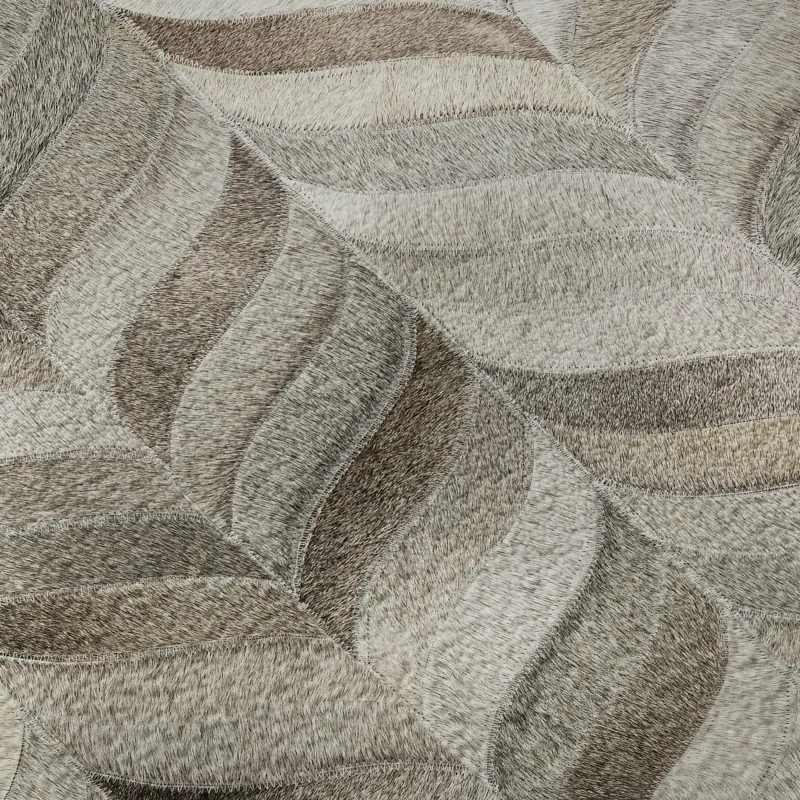 Luxury Washable Indoor/Outdoor Bozeman Gray 2\'3\" x 7\'6\" Runner Rug