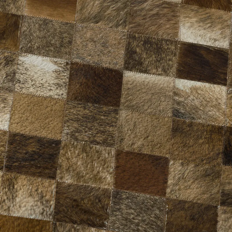 Luxury Washable Indoor/Outdoor Bozeman Brown 1\'8\" x 2\'6\" Rug
