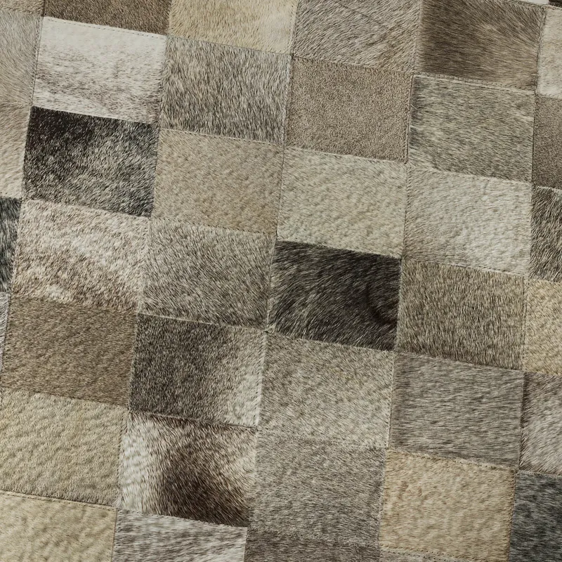 Luxury Washable Indoor/Outdoor Bozeman Gray 9\' x 12\' Rug