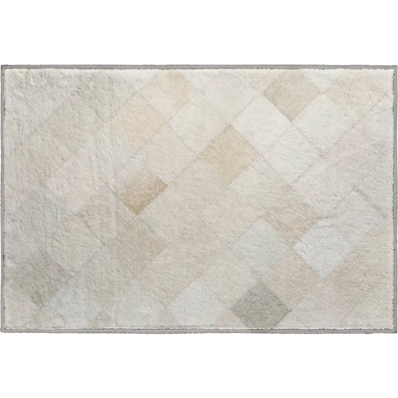 Luxury Washable Indoor/Outdoor Bozeman Linen 1\'8\" x 2\'6\" Rug