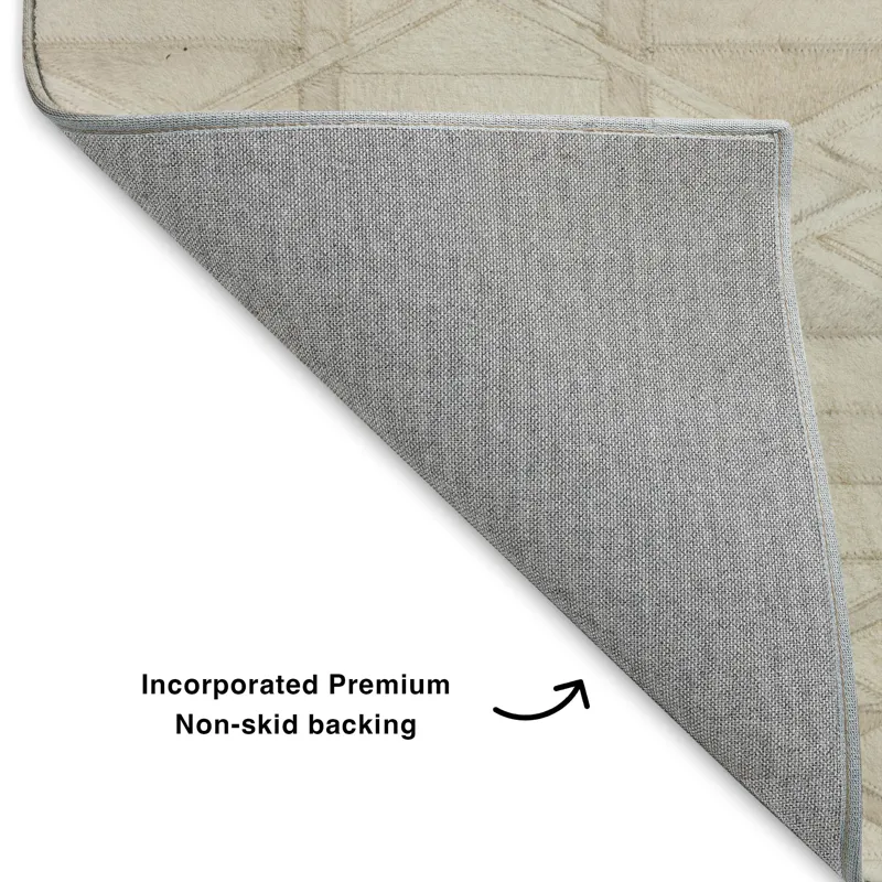Luxury Washable Indoor/Outdoor Bozeman Linen 8\' x 10\' Rug
