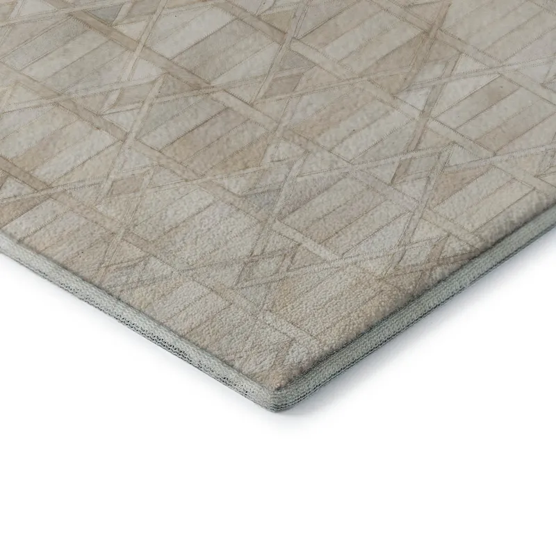 Luxury Washable Indoor/Outdoor Bozeman Linen 8\' x 10\' Rug