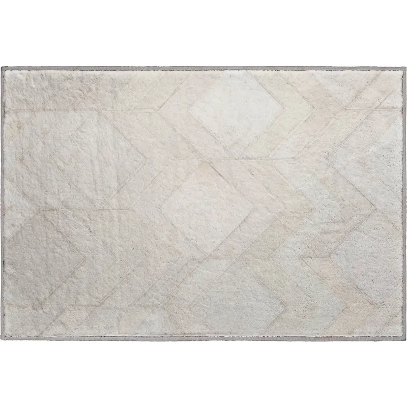 Luxury Washable Indoor/Outdoor Bozeman Linen 1\'8\" x 2\'6\" Rug