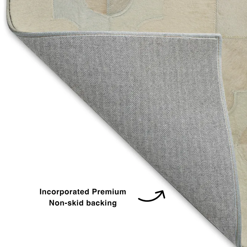 Luxury Washable Indoor/Outdoor Bozeman Linen 5\' x 7\'6\" Rug