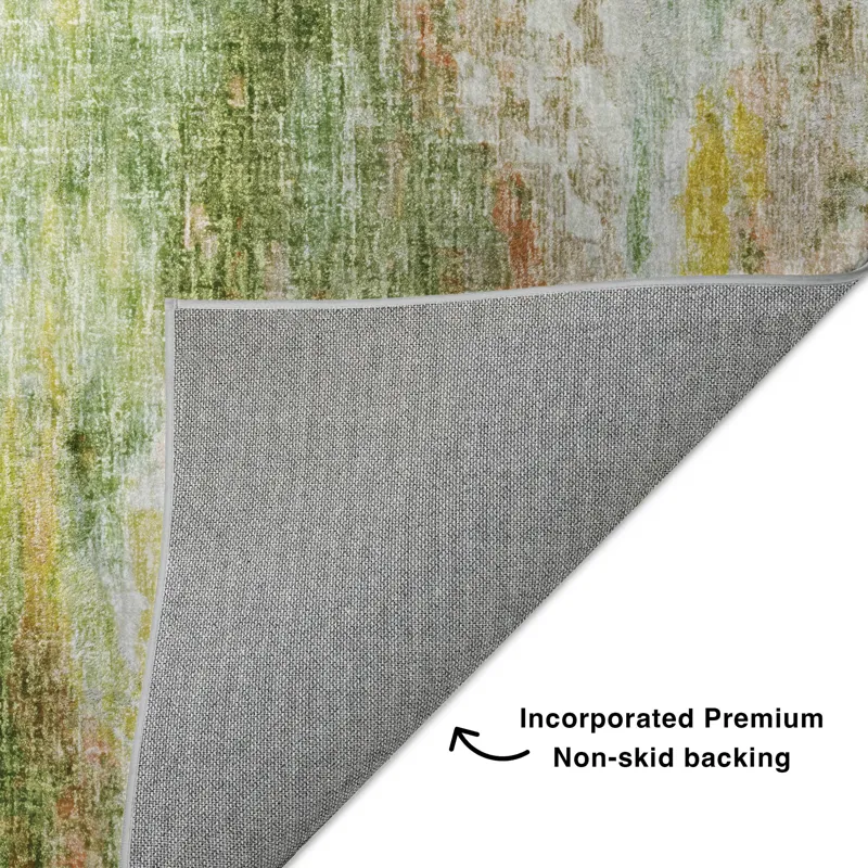 Luxury Washable Boca Sage 10\' x 14\' Rug
