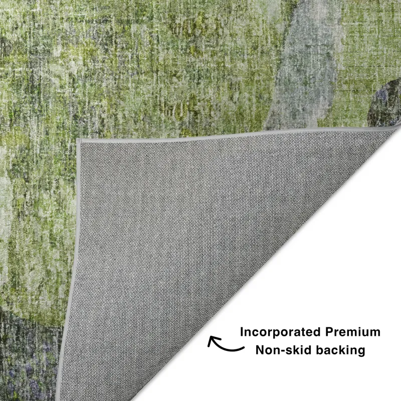 Luxury Washable Boca Aloe 9\' x 12\' Rug